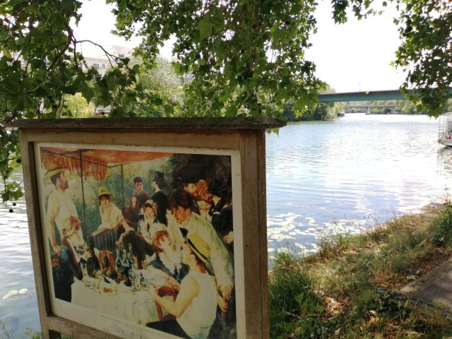 chatou marlyenjoy fontainebleau guide visite guidée private privée balade velo electrique impressionnistes impressionists painting orsay